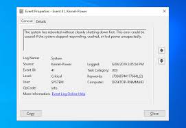 Are You Receiving The System Has Rebooted Without Cleanly Shutting Down First Critical Error Learn Windows 10 Operating System Event Id Device Driver