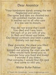 Black Bone Forest Treasure Map Location Book Of Shadows Bos Dear Ancestor Poem Page By Walter Butler Palmer Family History Quotes Genealogy Quotes Ancestors Quotes