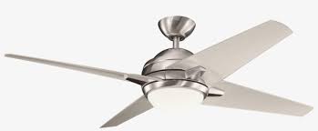 Ceiling fans play dual roles in a bedroom. Silver Kichler Fans With Lights For Modern Bedroom Ceiling Fan Transparent Png 1500x1500 Free Download On Nicepng