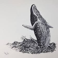 Whale painting watercolor whale cervo tattoo humpback whale tattoo whale sketch whale art blue whale drawing whale illustration whale tattoos. Daily Art Sketch Humpback Whale By Devenchangart On Deviantart