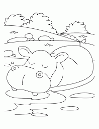 This collection includes mandalas, florals, and more. Hippopotamus In Relaxing Mood Coloring Pages Download Free Coloring Library