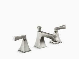 Finial traditional widespread lavatory faucet with lever handles and pop up drain in polished chrome 8670in 4m cp rs 42 610 00. K 454 4v Memoirs Stately Widespread Sink Faucet Kohler