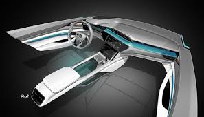 Audi E Tron Interior Sketch Audi E Tron Interior Sketch E Tron