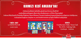 Kirmizi Kedi Kitabevleri Ø¹ÙÙ ØªÙÙØªØ± Nekedisiznekitapsiz Diyen Tum Dostlarimizi 13 Ekim Pazar Gunu Ankara Buyuksehir Belediye Baskani Sayin Mansur Yavas In Katilimiyla Gerceklesecek Acilisimiza Bekliyoruz Ankara Nin Baskent Olusunu Ve Kirmizi Kedi