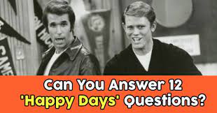 The secret is that there isn't just one secret! Can You Answer 12 Happy Days Questions Quizpug