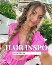Stunning Hair Inspo: Bubble Braids and More!