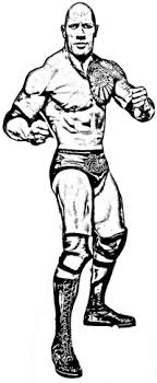 Printable world wrestling entertainment (wwe) coloring pages pdf free. Wwe World Wrestling Entertainment Coloring Page
