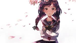 A collection of the top 51 cute anime wallpapers and backgrounds available for download for free. Cute Japanese Anime Girl 1080p 2k 4k 5k Hd Wallpapers Free Download Wallpaper Flare