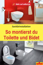 Toilette Selbst De Bidets Dusche Einbauen Toilette