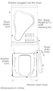 Standard Washer Dryer Dimensions Argotcomunicacion Com