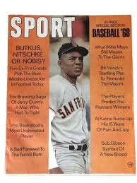 Sport Magazine 1968 Willie Mayes Great Photos Inside