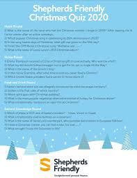 Ask questions and get answers from people sharing their experience with treatment. Printable Christmas Quiz Shepherds Friendly