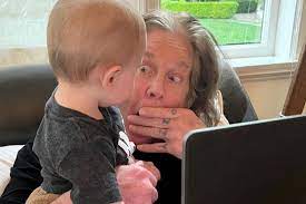 Sharon Osbourne Shares Snap of Husband Ozzy with Their Grandson