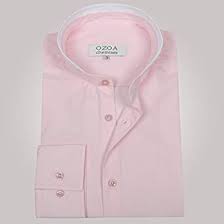 Le seul online store uniquement dédié aux chemises homme et chemisiers femme. Ozoa Chemise Homme Rose Avec Col Mao Blanc Chemise Cintree Taille 5 43 44 Couleur Rose Amazon Fr Vetements Et Accessoires
