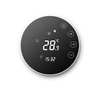 Programmable Touch Screen Thermostat with Large LCD ...