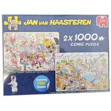 Jan Van Haasteren Pussel Foodfrenzy 2x1000 Bitar