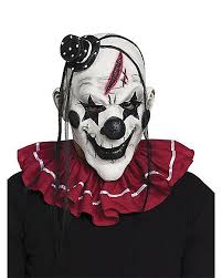 Horror Clown Mask Spirithalloween Com Scary Halloween Masks Scary Clown Face Scary Clown Makeup
