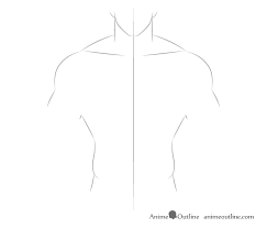 This is a quick easy step video that shows how to draw the male figure. How To Draw Anime Muscular Male Body Step By Step Animeoutline
