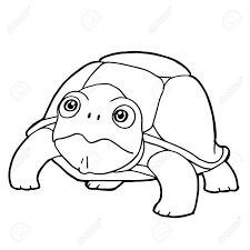 Each printable highlights a word that starts. Cartoon Cute Turtle Coloring Page Vector Illustration Royalty Free Cliparts Vectors And Stock Illustration Image 83226029