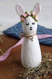 Süße hasen aus alten socken. Pappmache Hasen Upcycling Idee Zu Ostern Lavendelblog