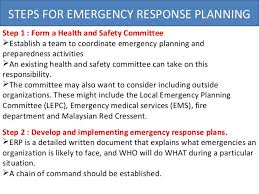 Malaysia emergency response services (mers) 999. Osha Emergency Response Plan