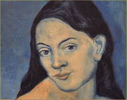 Pablo Picasso “The Woman with the Raven”,1906. Toledo Museum of Art.