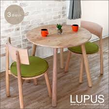 楽天市場 北欧風 ダイニングテーブルセット 2人 3点 ダイニングテーブル 丸テーブル 円形 おしゃれ ダイニングセット カフェテーブルセット 木製 天然木 無垢 ナチュラル 2人用 2人掛け コンパクト グリーン かわいい 家具団地 ダイニングテーブル セット ダイニング