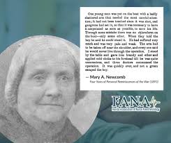 The first nurse to provide anesthesia had previously been thought to be  Civil War nurse Catherine Lawrence. However, review of historical documents  reveal that there was a Civil War nurse who administered