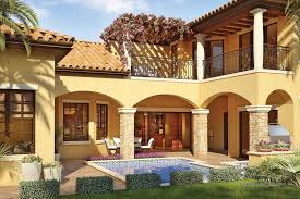 Mediterranean style house plans with courtyard. Mediterranean Style House Plan 4 Beds 5 Baths 3031 Sq Ft Plan 930 22 Mediterranean Style House Plans Mediterranean House Plans Spanish Style Homes