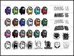 Download Among Us Imposter Svg Dxf Png Eps Vectorency