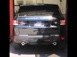 Range Rover Sport 5 0 Supercharged Sport Exhaust 2014 On Youtube