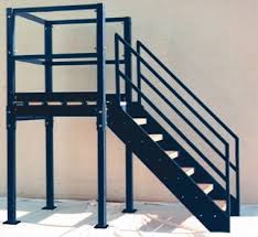 Unique Prefab Metal Stairs 1 Prefabricated Steel Stairs And Landing Prefab Stairs Stairs Stair Landing