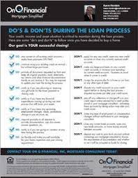 Do S And Don Ts During The Home Loan Process Paying Off Mortgage Faster Mortgage Tips Mortgage Payoff