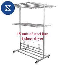 This host will welcome you in english. Ampaian Penyidai Baju Stainless Steel Outdoor Price Promotion May 2021 Biggo Malaysia