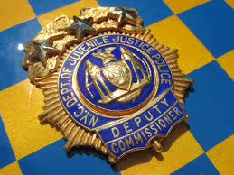 Deputy Commissioner New York City Department Of Juvenile Justice Police Police Badge New York Police Fire Badge