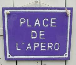 Place De L Apero French Road Sign Roadsign Panneau Place Apero Thuis