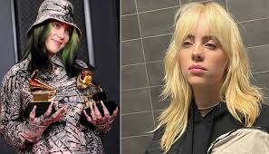 Billie eilish kept her promise to dye her green hair. Ckl71up0gl85m