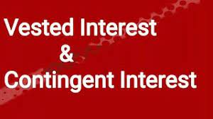 Vested Interest And Contingent Interest Youtube