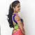 Simple Hairstyle For Indian Wedding Party