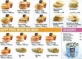 Mcdelivery available at participating mcdonald's. Mcdonald S Menu Menu For Mcdonald S Mumbai Central Mumbai