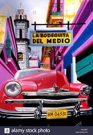 Cuba Cuba Cuba La Habana Transporte temporizador viejos coches Ciudad Arte  Pintura Fotografía de stock - Alamy