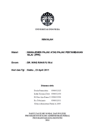 Staf di fakultas teknik, universitas negeri malang. 10 Contoh Makalah Yang Baik Dan Benar Berbagai Tema