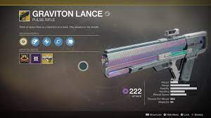 We did not find results for: Is Graviton Lance The Best Exotic Pulse Rifle