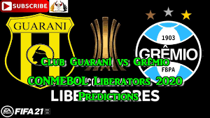 Acompanhe ao vivo na flatv o jogo (em áudio) entre #flamengo e junior barranquilla, válido pela última rodada da fase de grupos da libertadores. Club Guarani Vs Gremio Conmebol Libertadores 2020 Round Of 16 Predictions Fifa 21 Youtube