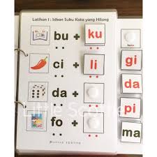 Latihan membaca untuk prasekolah, tahun 1 dan kelas pemulihan khas. Suku Kata Activity Booklet Level 2 Kv Kv Shopee Malaysia