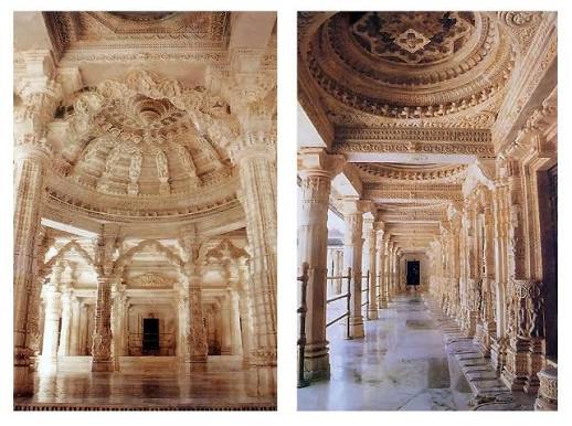 Dilwara Temple, Mt. Abu - 2 Postcards