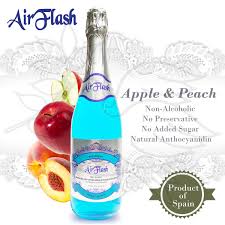 A preservative is a substance or a chemical that is added to products such as food products, beverages, pharmaceutical drugs, paints, biological samples, cosmetics, wood, and many other products to prevent decomposition by microbial growth or by undesirable chemical changes. Air Flash Sparkling Blue Cocktail Apple Peach 750ml Non Alcohol No Preservatives And No Sugar Added Hktvmall The Largest Hk Shopping Platform