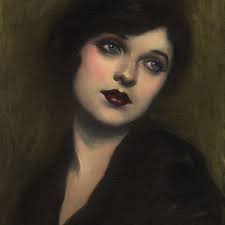 Antique 1940's Original Art, Sylvia Baird Vintage Fashion Advertisement  Illustration