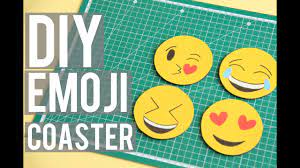 Cara membuat udang dari kertas lipat origami memang masih tergolong mudah, tapi udang udangan dari kertas bisa dipelajari cara pembuatanny. Diy Emoji Coaster Indonesia Youtube