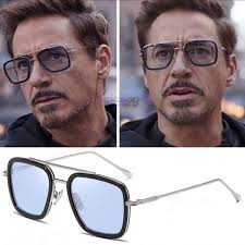 Jual kacamata Minus Tony stark iron man edith Peter Parker photocromic  blueray Metal
